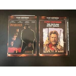 The Outlaw Josey Wales & Unforgiven (Clint Eastwood Collection DVD) Lot